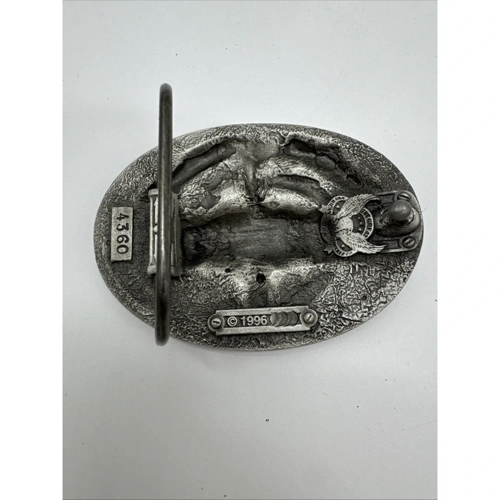 VINTAGE 1996 VIETNAM VETERAN BELT BUCKLE USA MILITARY‎ VET